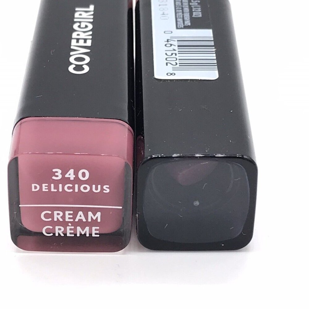 2x CoverGirl Exhibicionist Lipstick #340 DELICIOUS - Picture 4 of 4